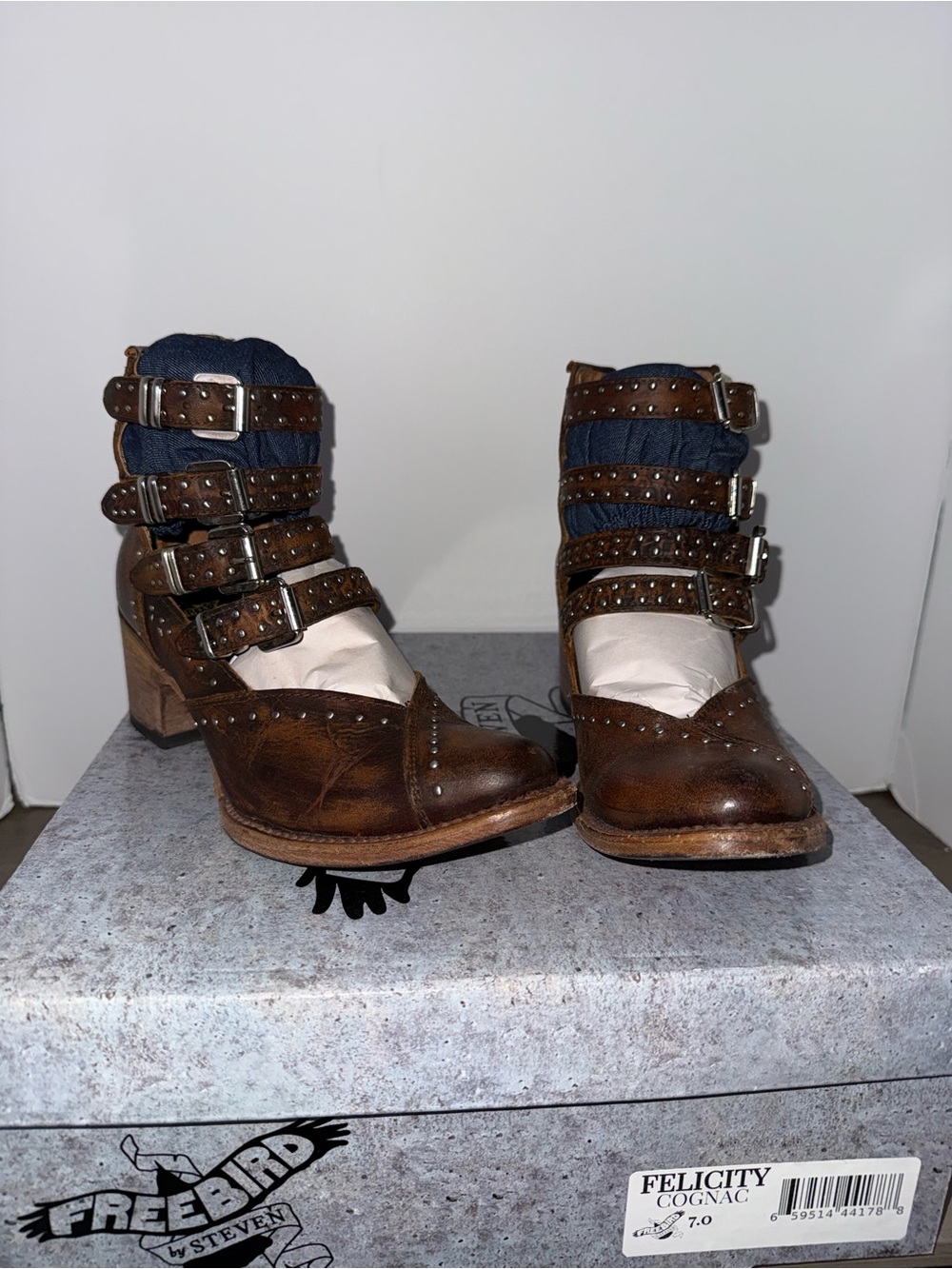 Freebird by Steven Women's Felicity Cognac 7